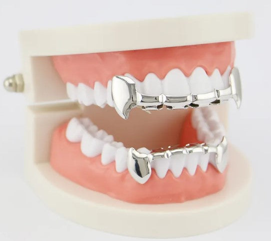 Grillz Dientes de Conejo · Dorado, Plateado, Oro Rosa o Negro