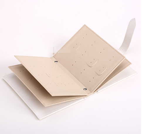 Joyero de Cuero para Pendientes · Compacto