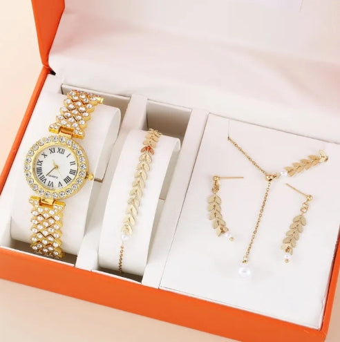 Reloj de Mujer con Strass · Dorado, Plateado u Oro Rosa