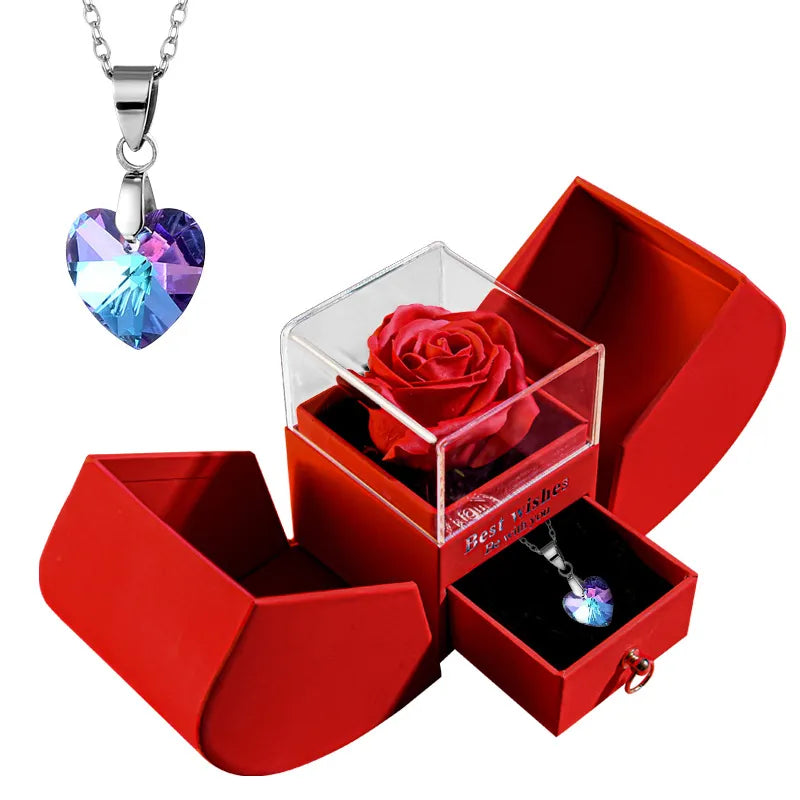 Collar de Regalo en Estuche · Mamá, Corazones y Más
