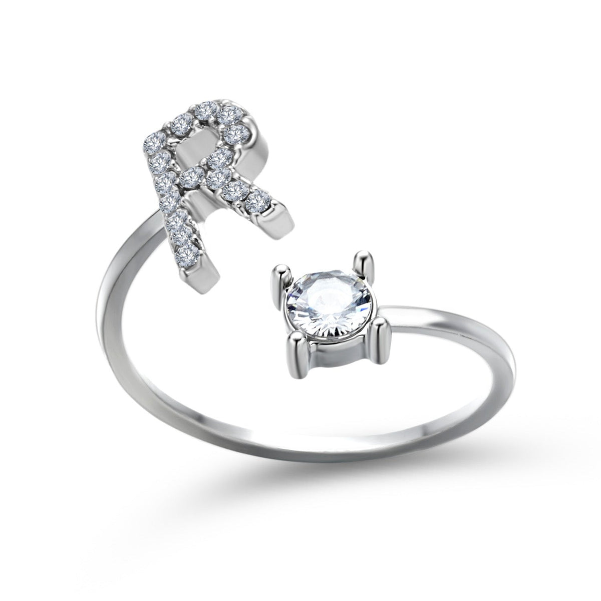 Anillo con Inicial Ajustable · Personal y Elegante