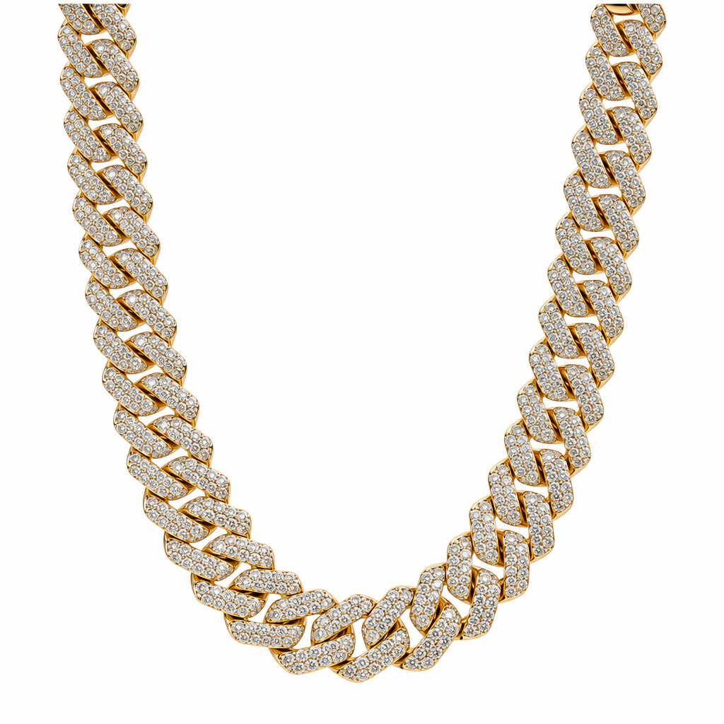 Cadena de Hebilla con Brillantes · Collar o Pulsera