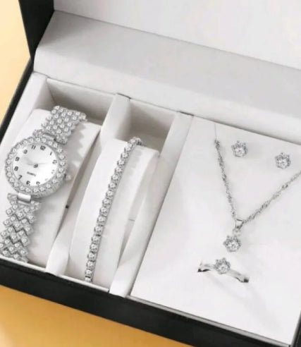 Reloj de Mujer con Strass · Dorado, Plateado u Oro Rosa