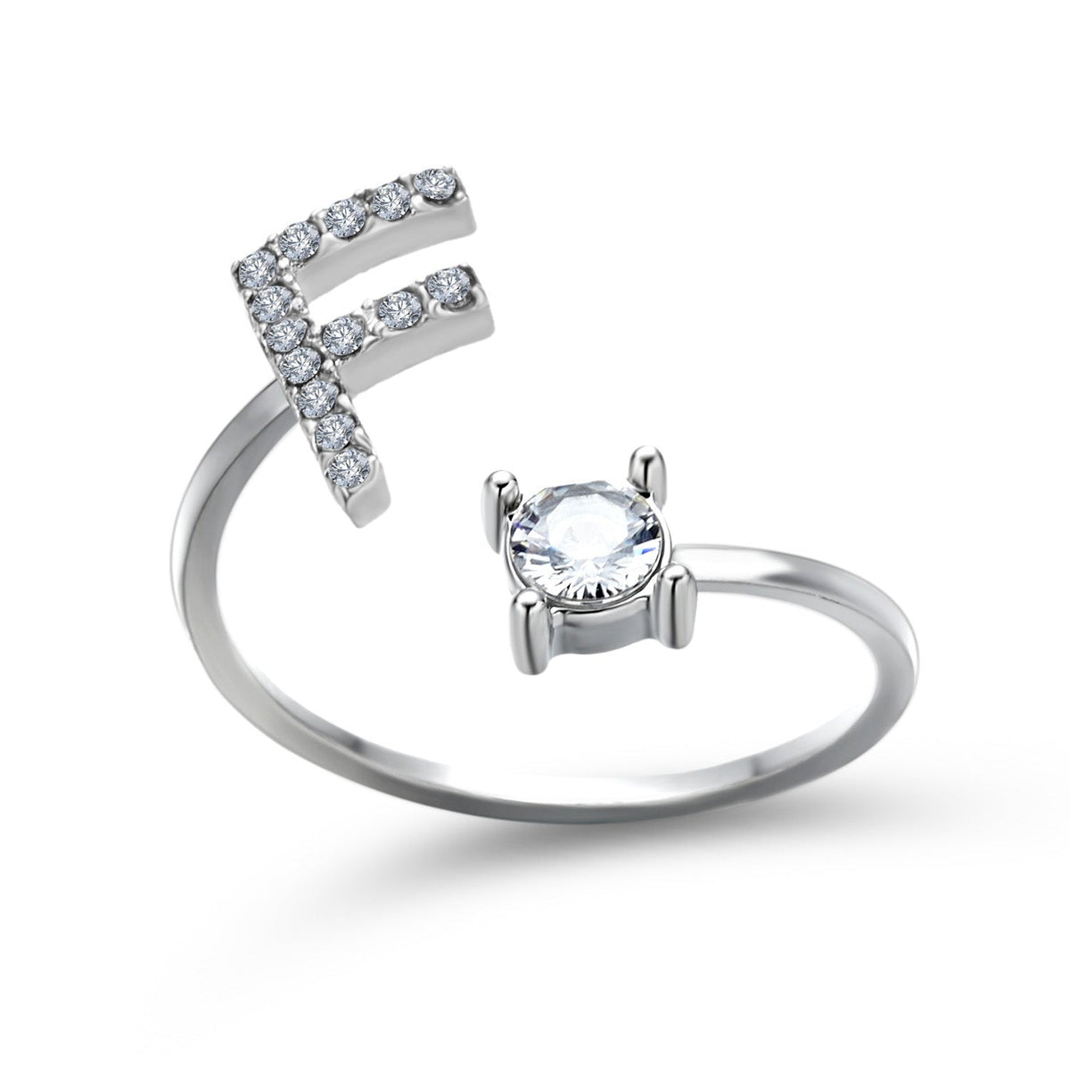 Anillo con Inicial Ajustable · Personal y Elegante