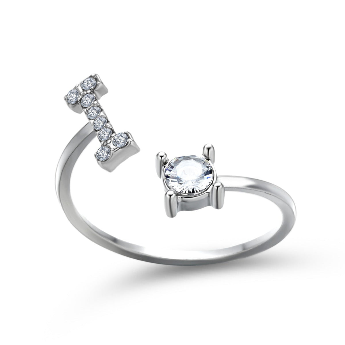 Anillo con Inicial Ajustable · Personal y Elegante