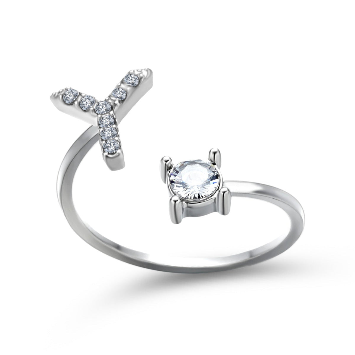Anillo con Inicial Ajustable · Personal y Elegante