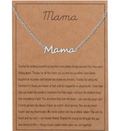 Collar "MAMA" de Plata de Ley 925 · Regalo para Madre