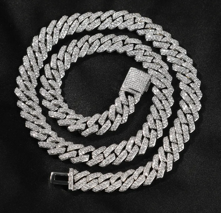 Cadena de Hebilla con Brillantes · Collar o Pulsera