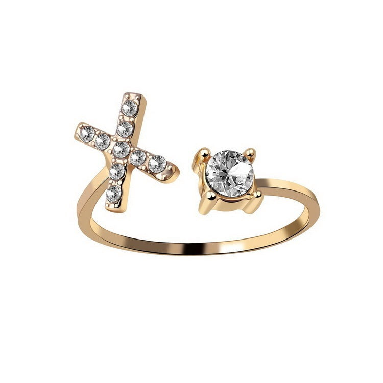 Anillo con Inicial Ajustable · Personal y Elegante