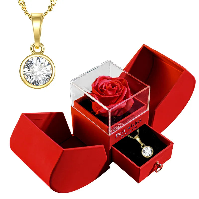 Collar de Regalo en Estuche · Mamá, Corazones y Más