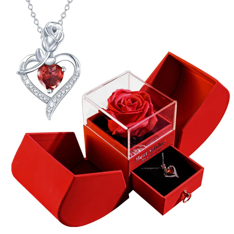 Collar de Regalo en Estuche · Mamá, Corazones y Más