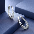 Pendientes Calados de Plata de Ley 925