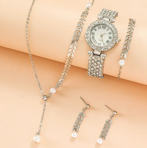 Reloj de Mujer con Strass · Dorado, Plateado u Oro Rosa