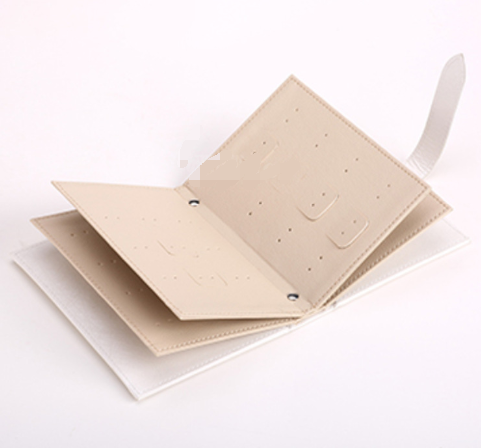 Joyero de Cuero para Pendientes · Compacto