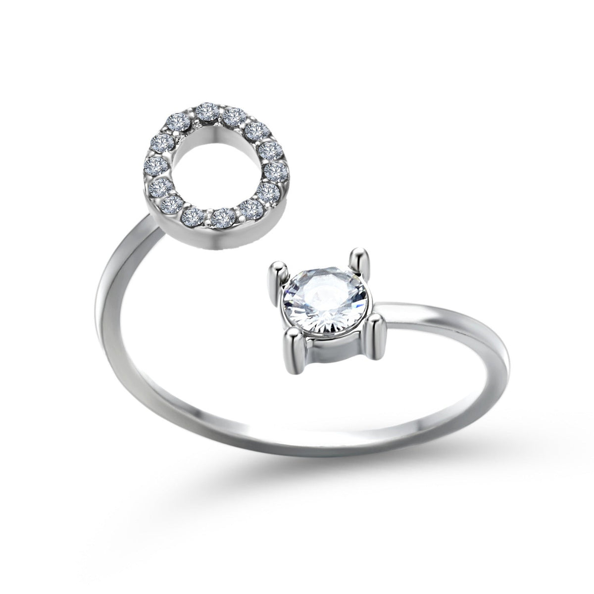 Anillo con Inicial Ajustable · Personal y Elegante
