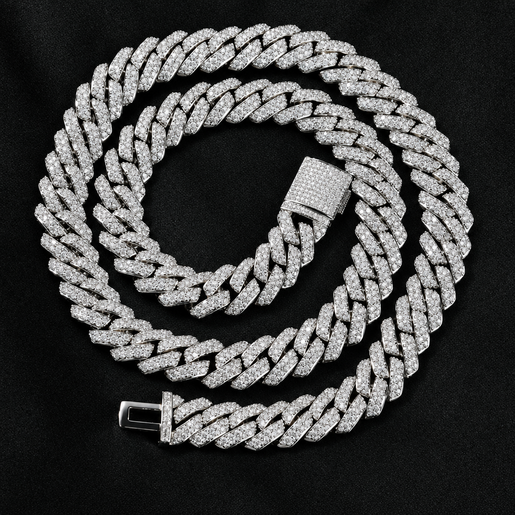 Cadena de Hebilla con Brillantes · Collar o Pulsera