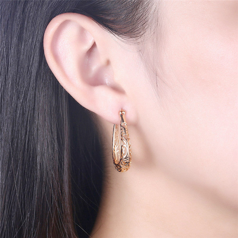 Pendientes Calados de Plata de Ley 925