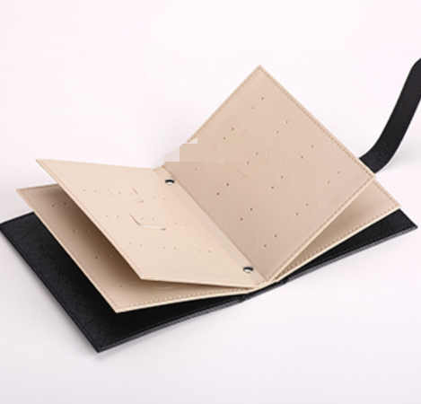 Joyero de Cuero para Pendientes · Compacto