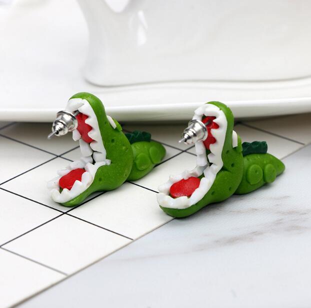 Pendientes de Cocodrilo · Joya Animal Original