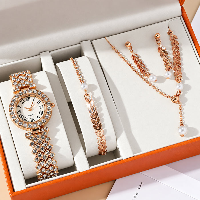 Reloj de Mujer con Strass · Dorado, Plateado u Oro Rosa
