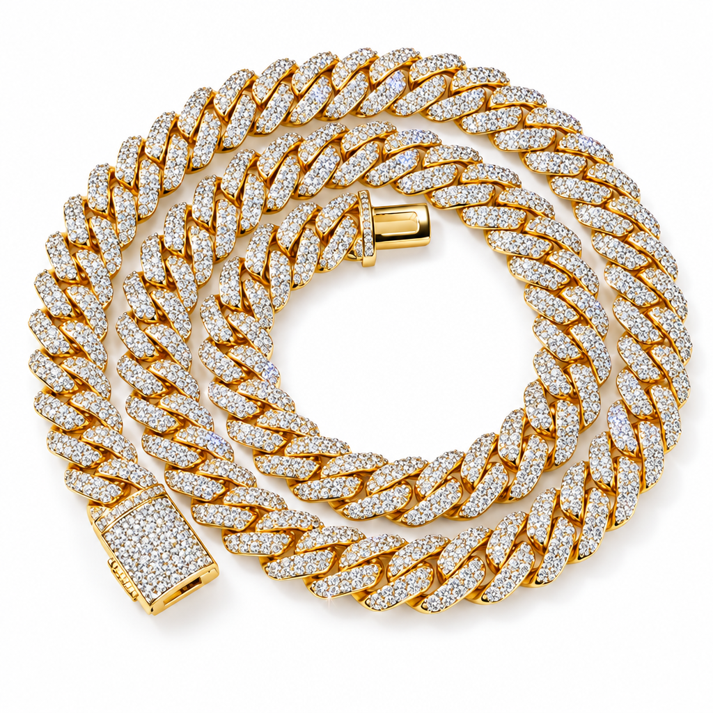 Cadena de Hebilla con Brillantes · Collar o Pulsera